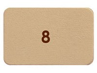 n. 008 beige jaune mat