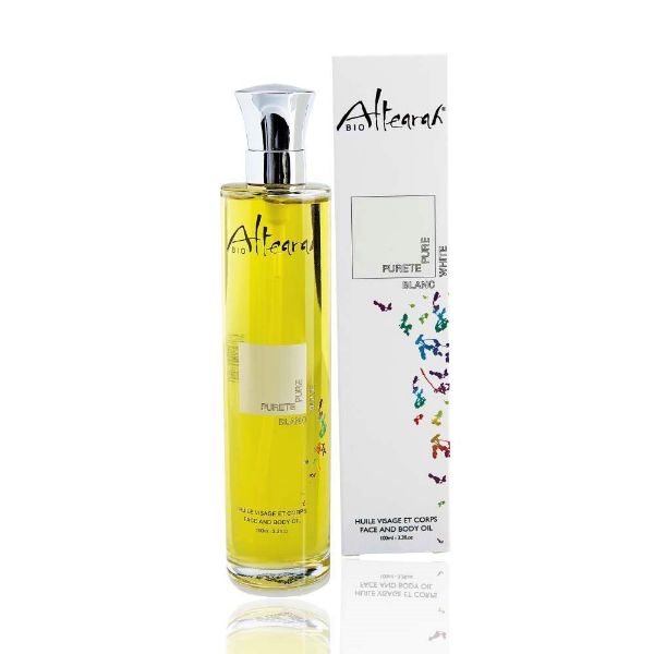Olio secco viso corpo Bianco Altearah Bio | Huile Blanc