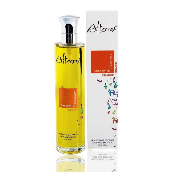 Olio secco viso corpo Arancio Altearah Bio | Huile Orange
