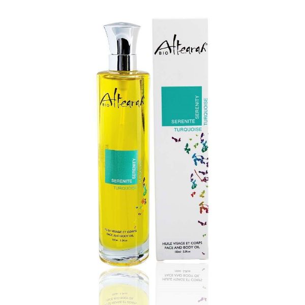 Olio secco viso corpo Turchese Altearah Bio | Huile Turquoise