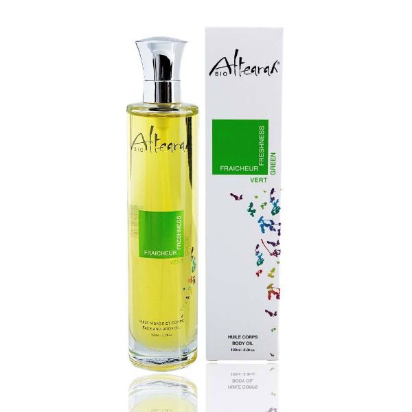 Olio secco viso corpo Verde Altearah Bio | Huile Vert