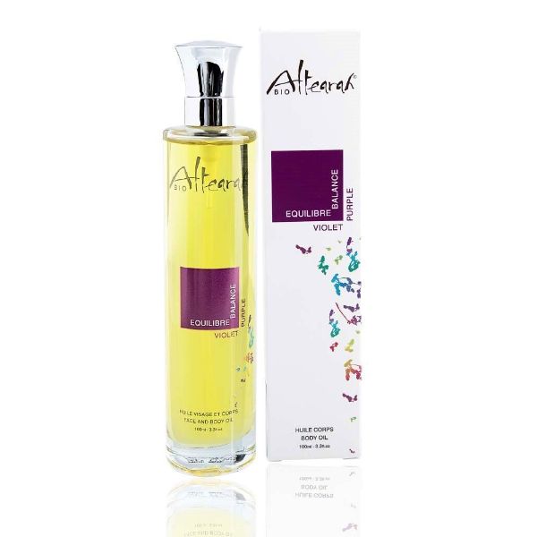 Olio secco viso corpo Viola Altearah Bio | Huile Violet
