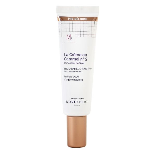 Novexpert | La Crème au Caramel n° 2 Éclat Doré  | CC Cream Crema colorata viso n° 2  Éclat Doré