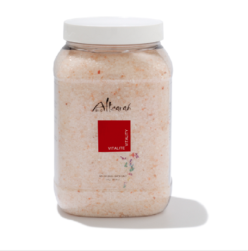 Sels de bain rouge 3500 gr.