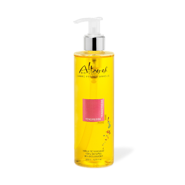Altearah Bio | Olio da Massaggio Biologico Avvolgente Rosa