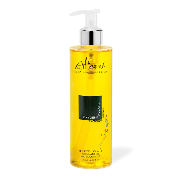 Olio da Massaggio Bio Ristrutturante Smeraldo Altearah Bio